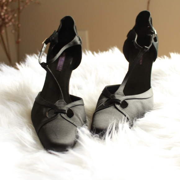 Purple label Ralph Lauren black pumps size 9 - Picture 2 of 8